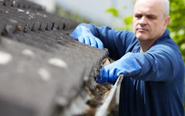 cleaning and inspecting Brunant roofs