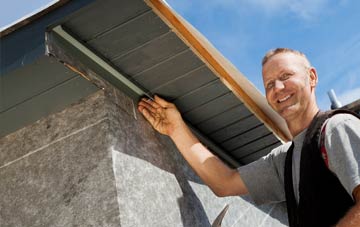 soffit installation Brunant