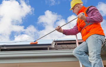 Brunant soft wash roof cleaning
